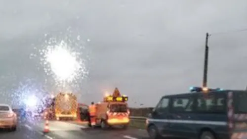 Accident en cours sur l'A34